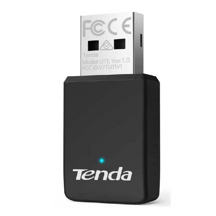 قیمت و خرید کارت شبکه USB بی‌سیم و دوباند AX900 تندا مدل U11 | یاس ارتباط