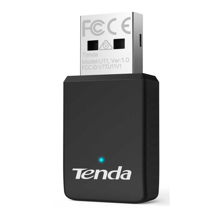 قیمت و خرید کارت شبکه USB بی‌سیم و دوباند AX900 تندا مدل U11 | یاس ارتباط