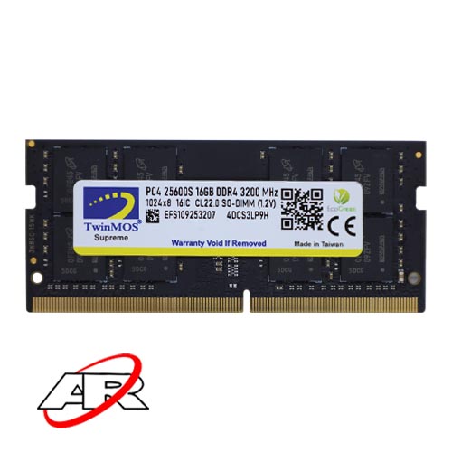 رم لپ تاپ TwinMOS 3200 ظرفیت 16 گیگابایت