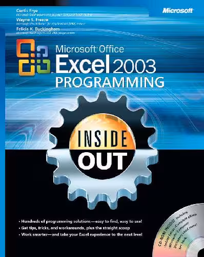 خرید و دانلود نسخه کامل کتاب Microsoft Office Excel 2003 Programming Inside Out