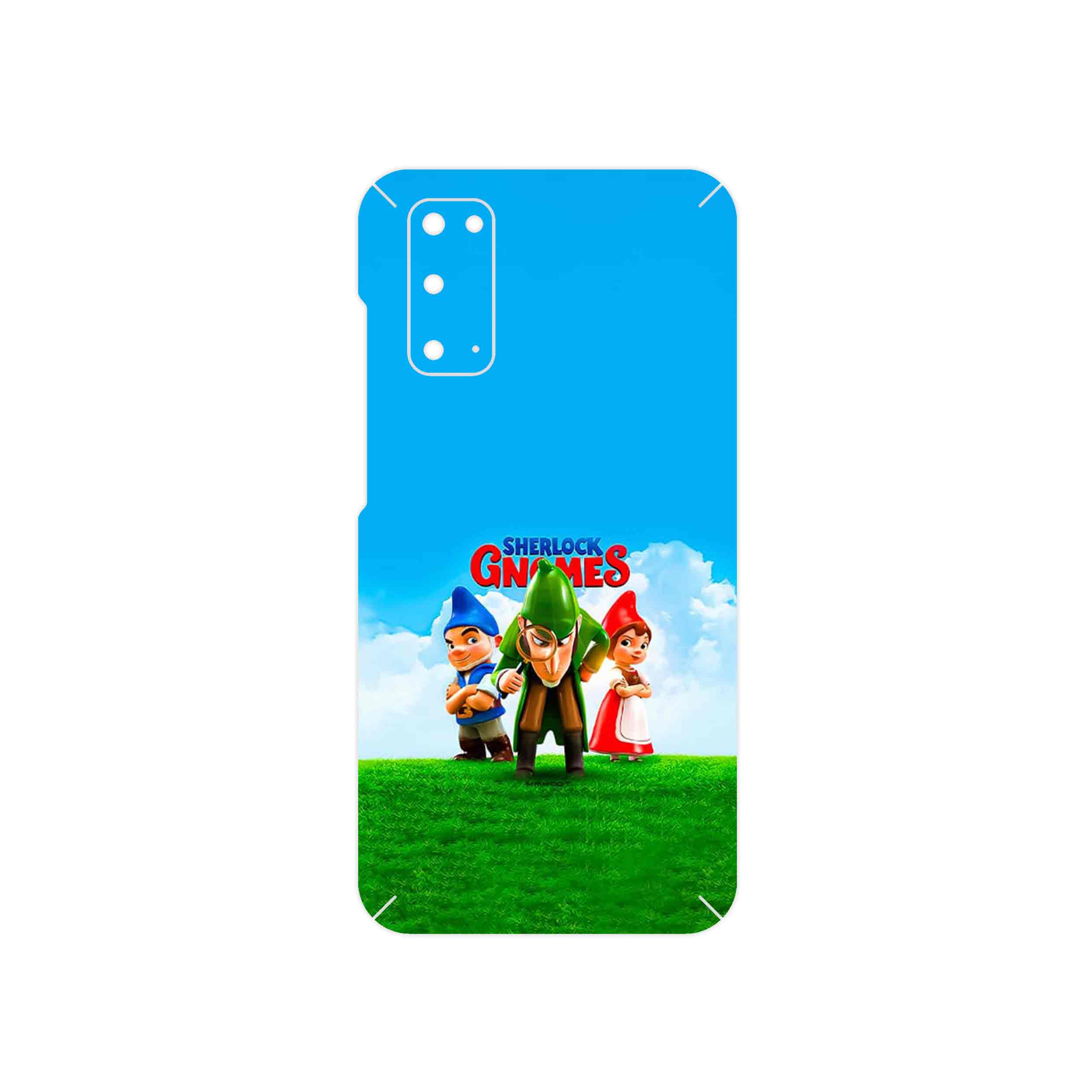 برچسب پوششی ماهوت مدل Sherlock Gnomes مناسب برای گوشی موبایل سامسونگ Galaxy S20