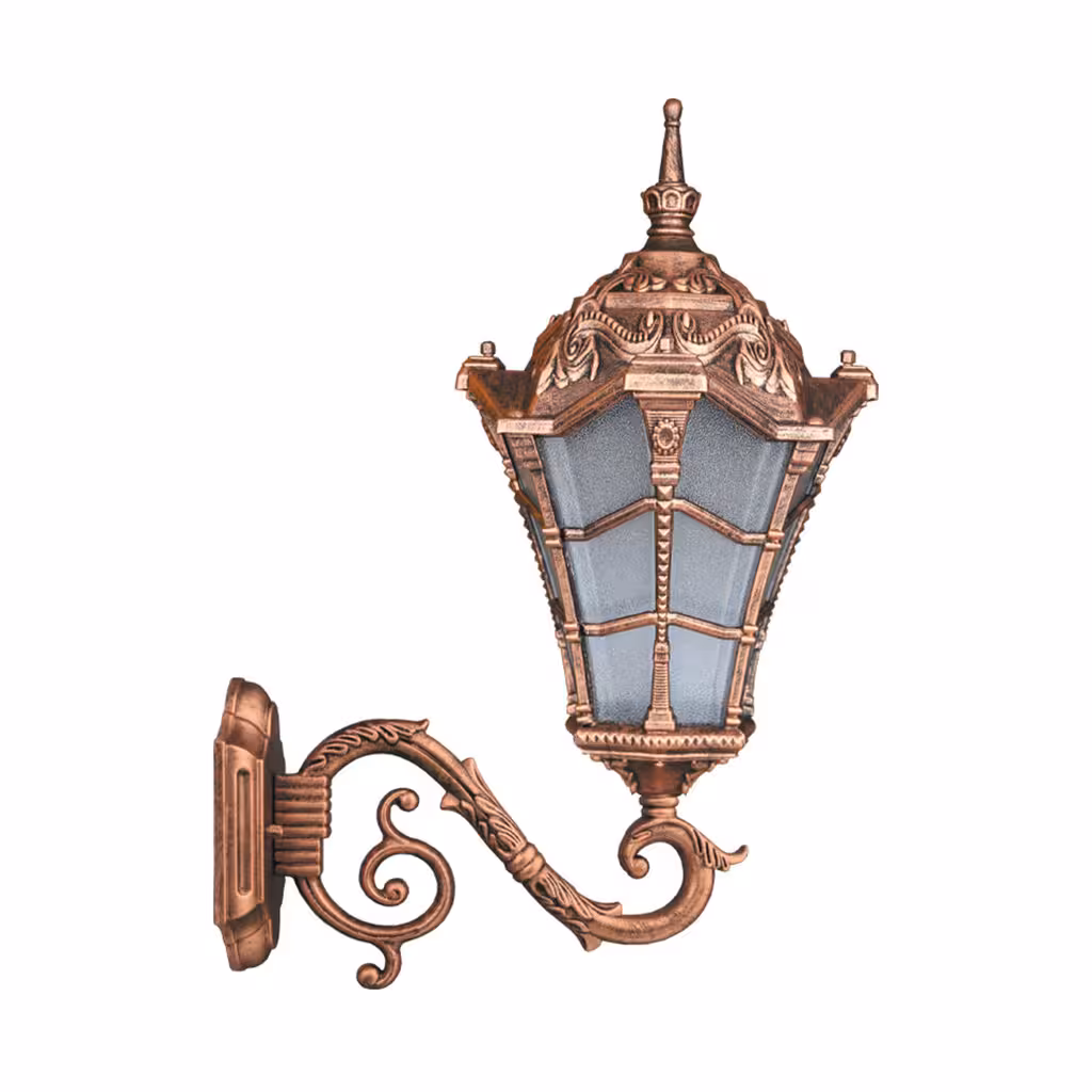 چراغ دیواری پارکی تکشیدفام مدل وستا کوچک کد 8802-16