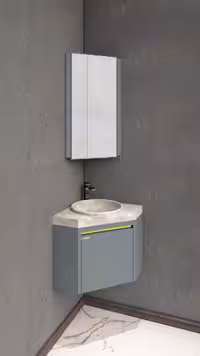 روشویی کابینتی اُلین مدل کنج