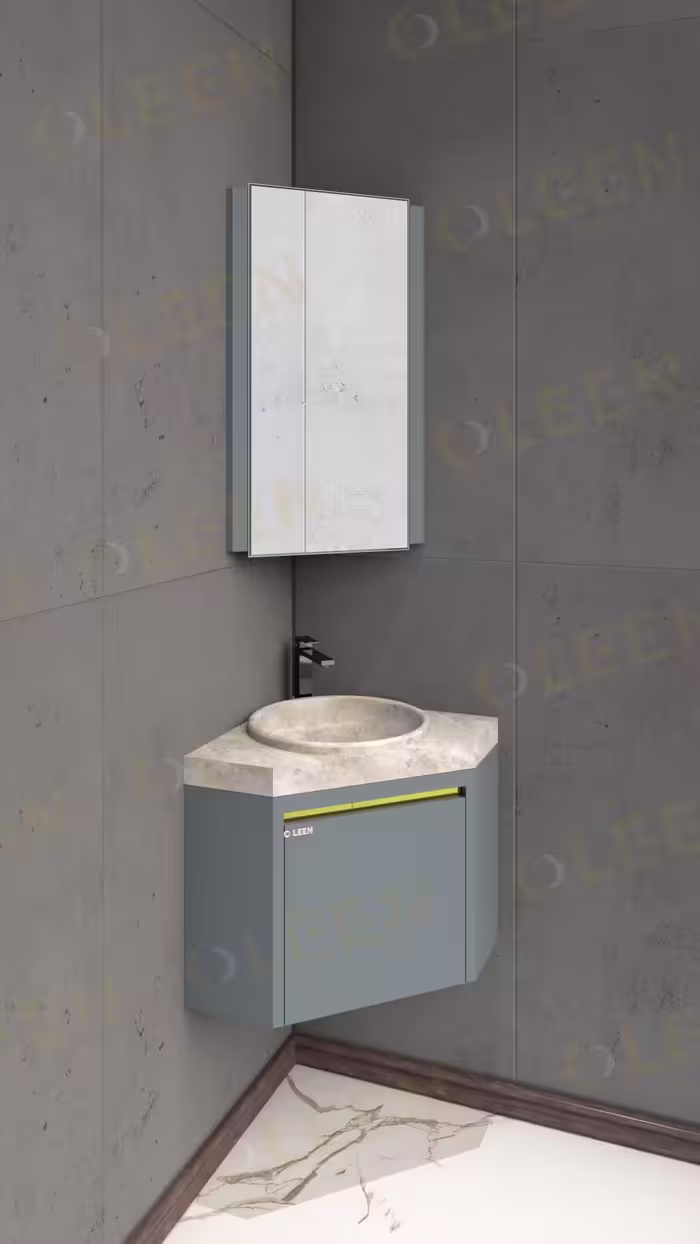 روشویی کابینتی اُلین مدل کنج