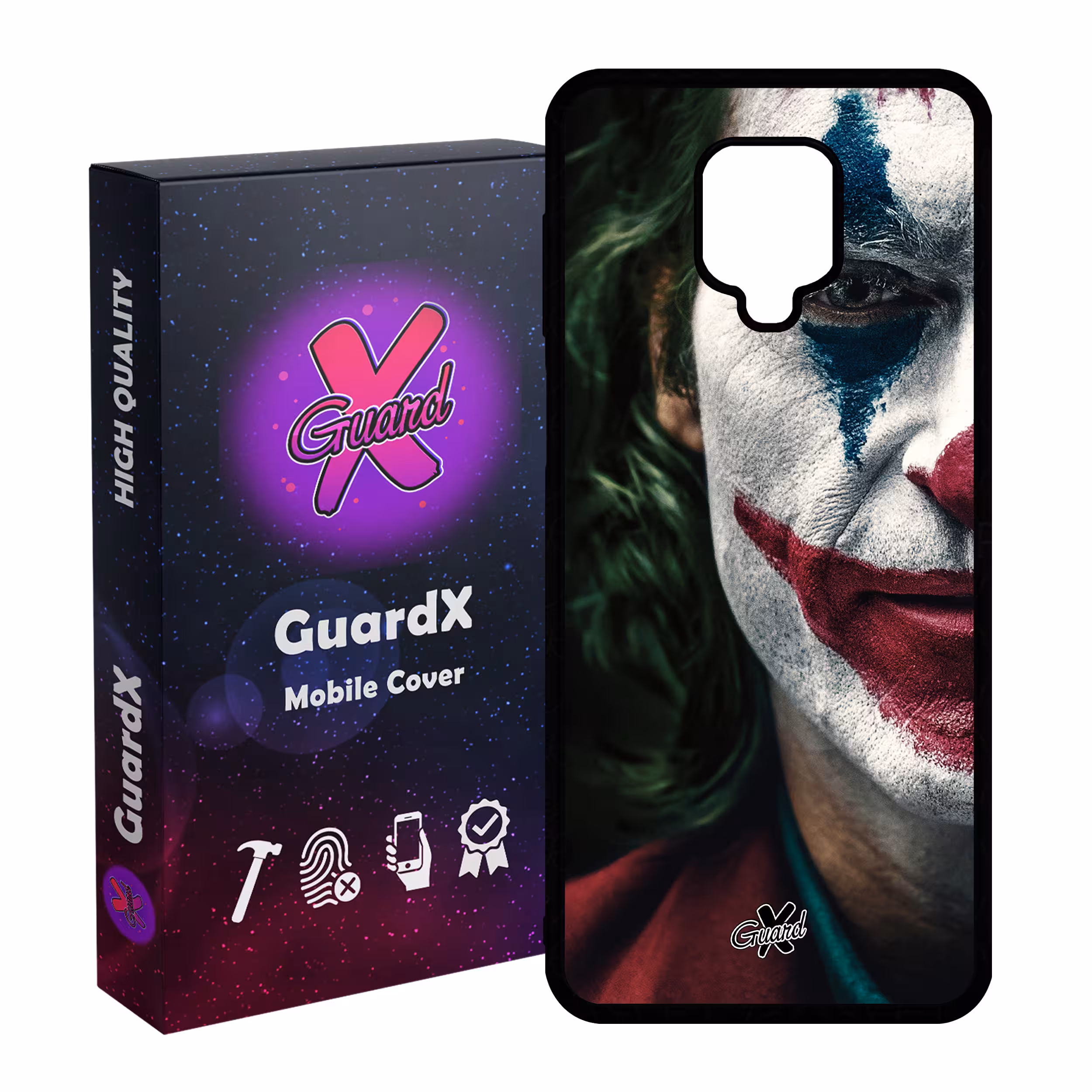 کاور گارد ایکس طرح Joker مدل Glass10165 مناسب برای گوشی موبایل شیائومی Redmi Note 9S / Note 9 Pro / Note 9 Pro Max