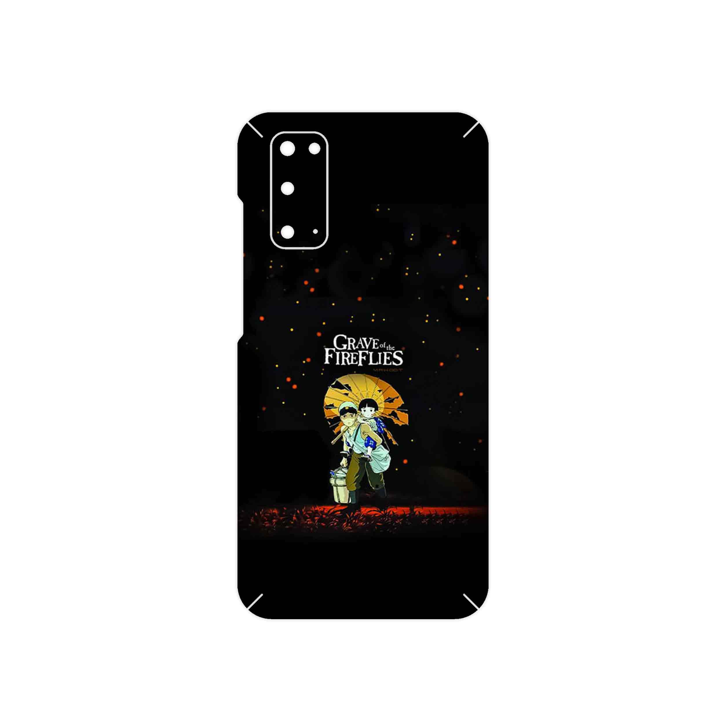برچسب پوششی ماهوت مدل Grave of the Fireflies مناسب برای گوشی موبایل سامسونگ Galaxy S20