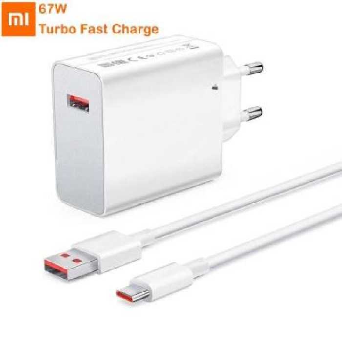 توربو فست شارژر اصلی شیائومی Xiaomi Mix Flip همراه با کابل Type-c