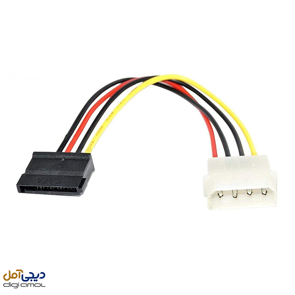 کابل تبدیل برق4پین به ساتا مدلSAT-02 -دیجی آمل