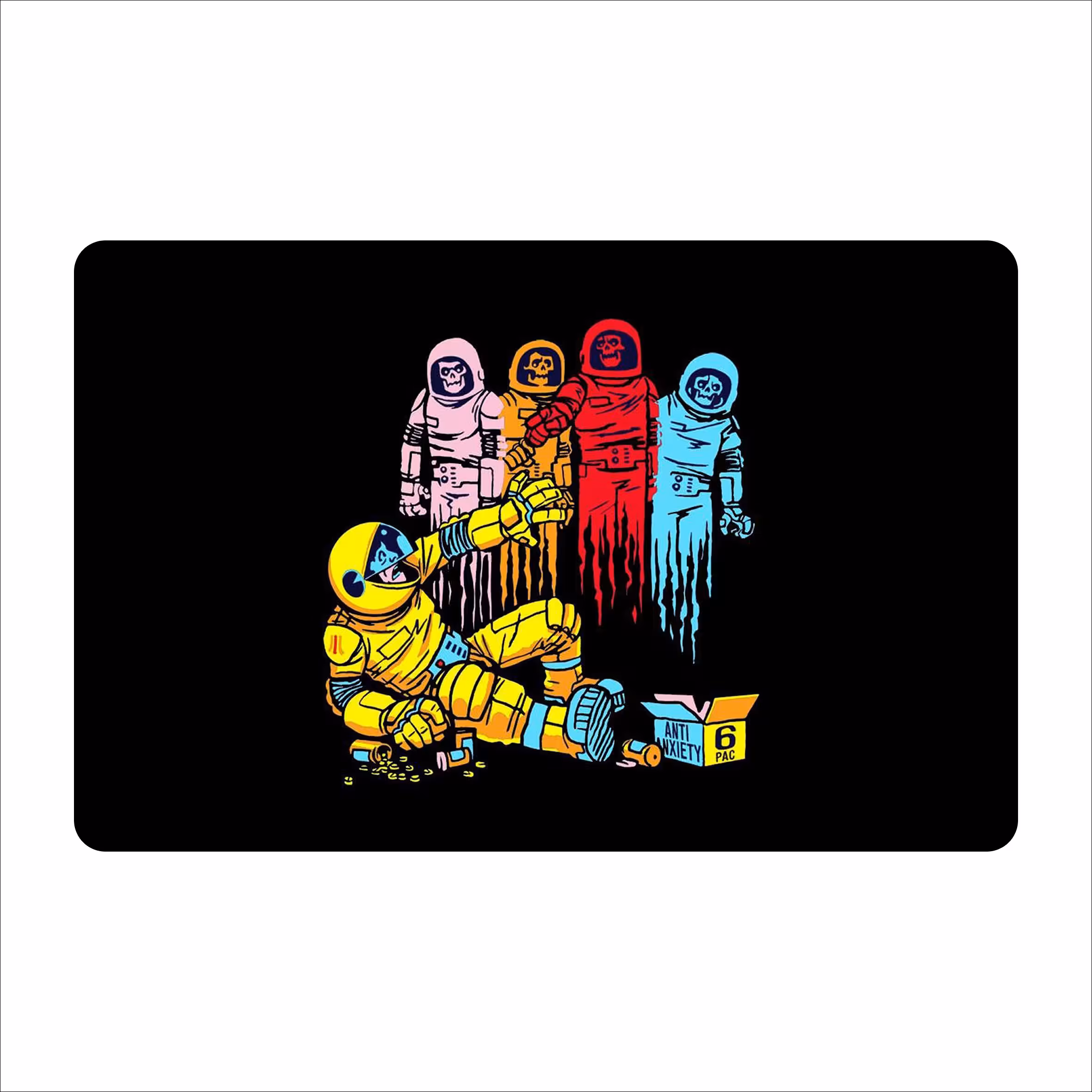 ماوس پد طرح فضانورد - astronaut مدل mpb484