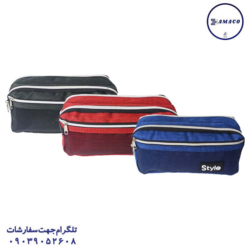 جامدادی 3 زیپ کلاسیک