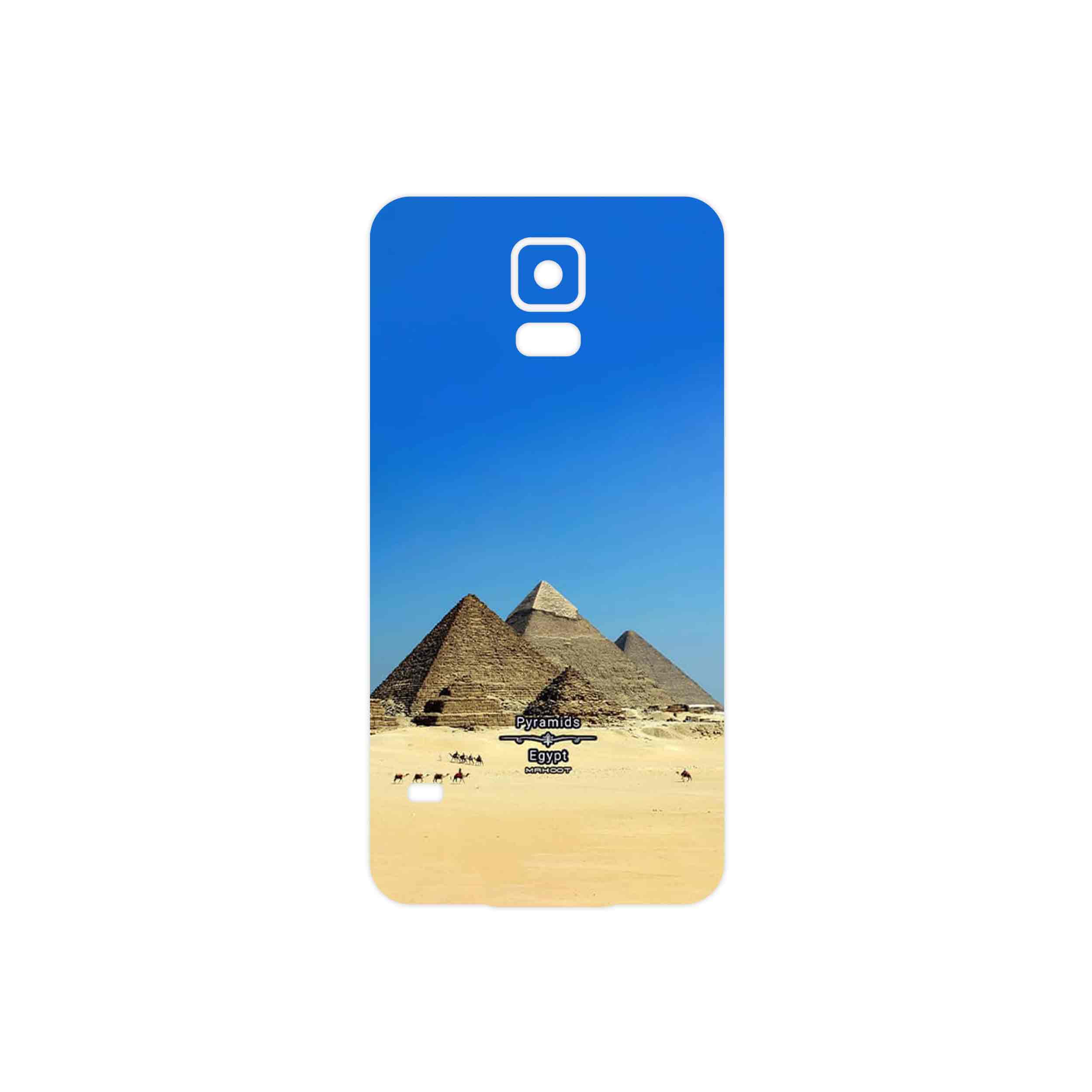 برچسب پوششی ماهوت مدل Pyramids of Egypt مناسب برای گوشی موبایل سامسونگ Galaxy S5