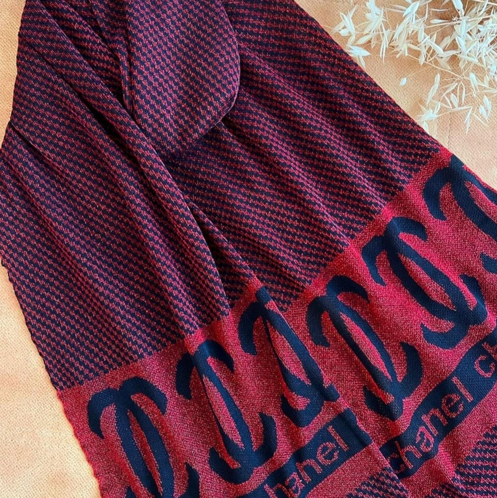 شال مجلسی چنل نخ پائیزه