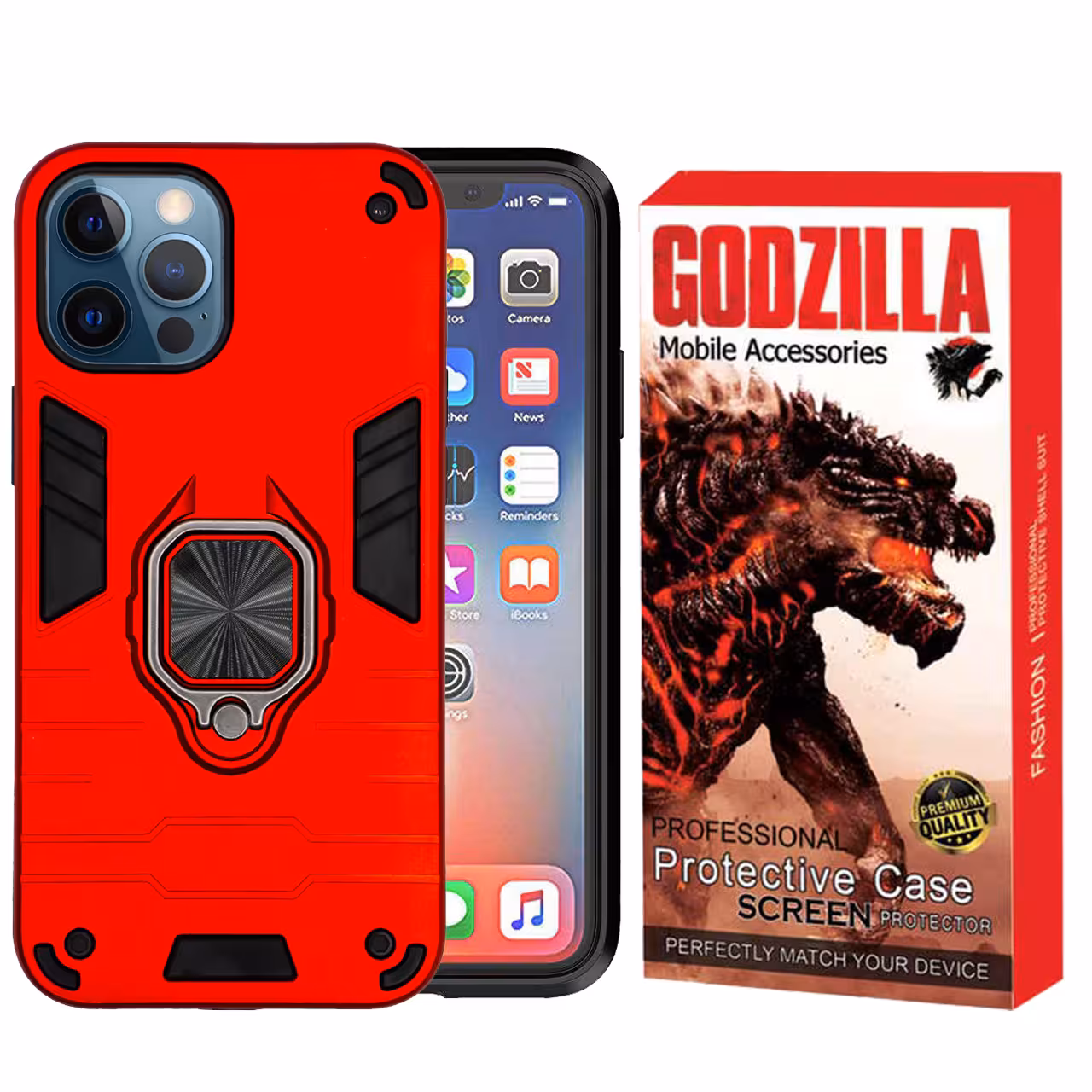 کاور گودزیلا مدل DEF02 مناسب برای گوشی موبایل اپل iphone 13 Pro Max
