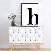 تابلو مدل حروف طرح h
