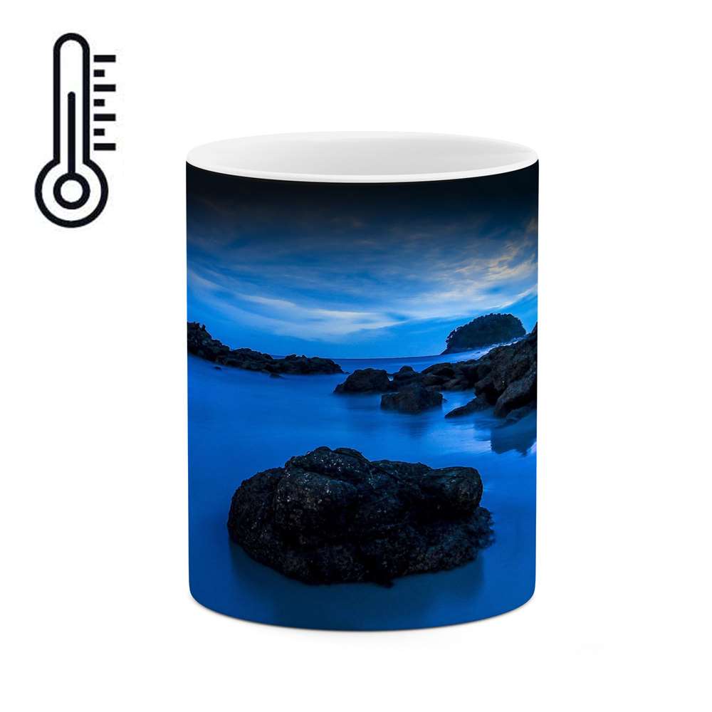 ماگ حرارتی طرح منظره رویایی و زیبا  مدل mgph14608