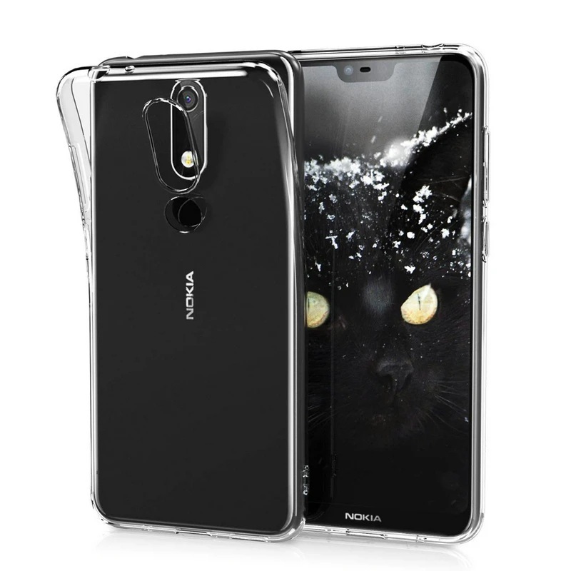 کاور مدل Clear TPU مناسب برای گوشی موبایل نوکیا 5.1