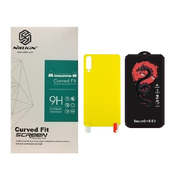 محافظ صفحه نمایش  مدل HORO مناسب برای گوشی موبایل سامسونگ Galaxy A70  به همراه محافظ پشت گوشی | کالا برتری