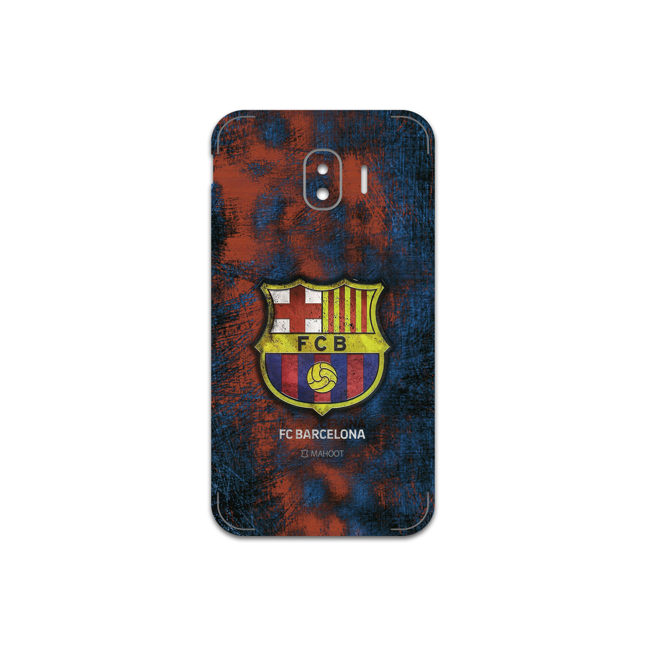برچسب پوششی ماهوت مدل BARCELONA-FC-2 مناسب برای گوشی موبایل سامسونگ Galaxy J2 Pro 2018
