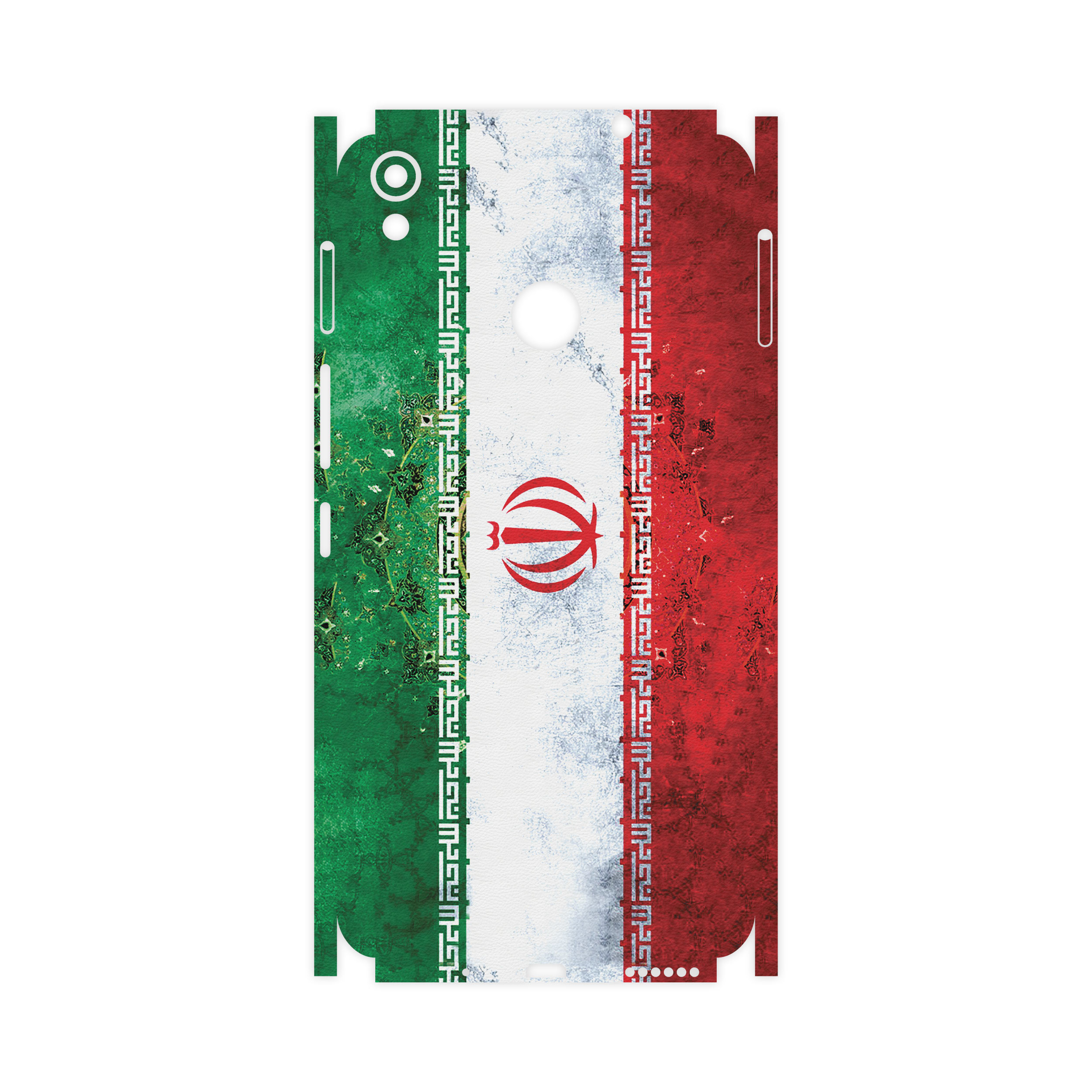 برچسب پوششی ماهوت مدل IRAN-Flag-FullSkin مناسب برای گوشی موبایل تکنو Camon CX Air