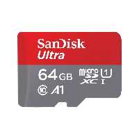 کارت حافظه سندیسک  MicroSDXC مدل Ultra A1 کلاس 10 استاندارد UHS-I سرعت 120MBps ظرفیت 64 گیگابایت | کالا مکس