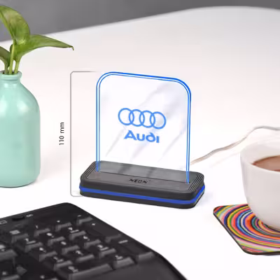 چراغ رومیزی نئون مدل AUDI