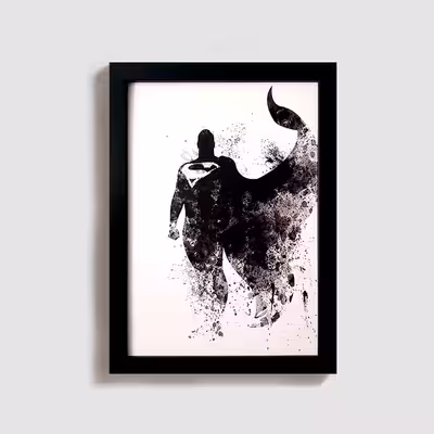 تابلو مدل سوپرمن کمیک superman dc comic BL001