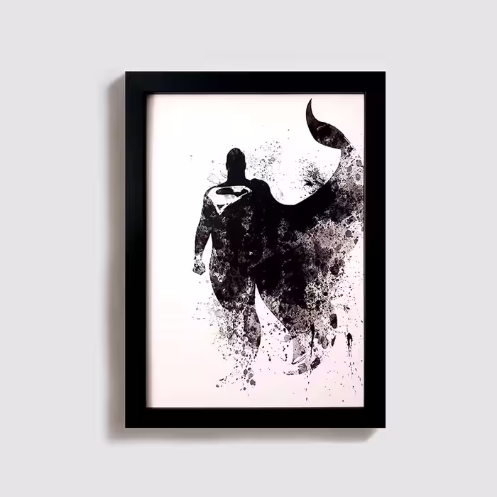تابلو مدل سوپرمن کمیک superman dc comic BL001