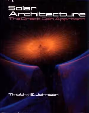 [PDF] دانلود کتاب Solar Architecture - The Direct Gain Approach, 1981
