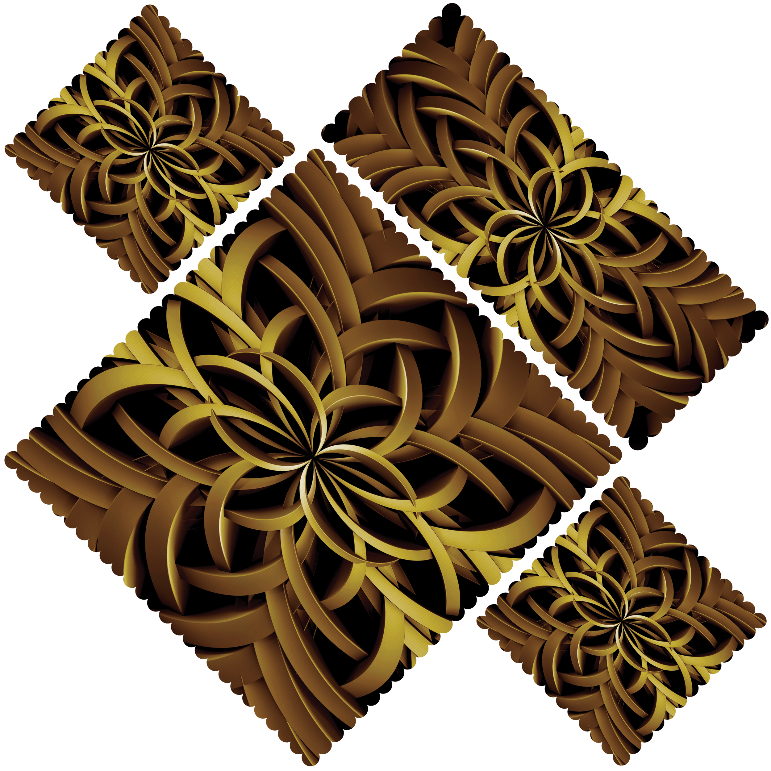 ست 4 تکه رومیزی مدل S31-42140