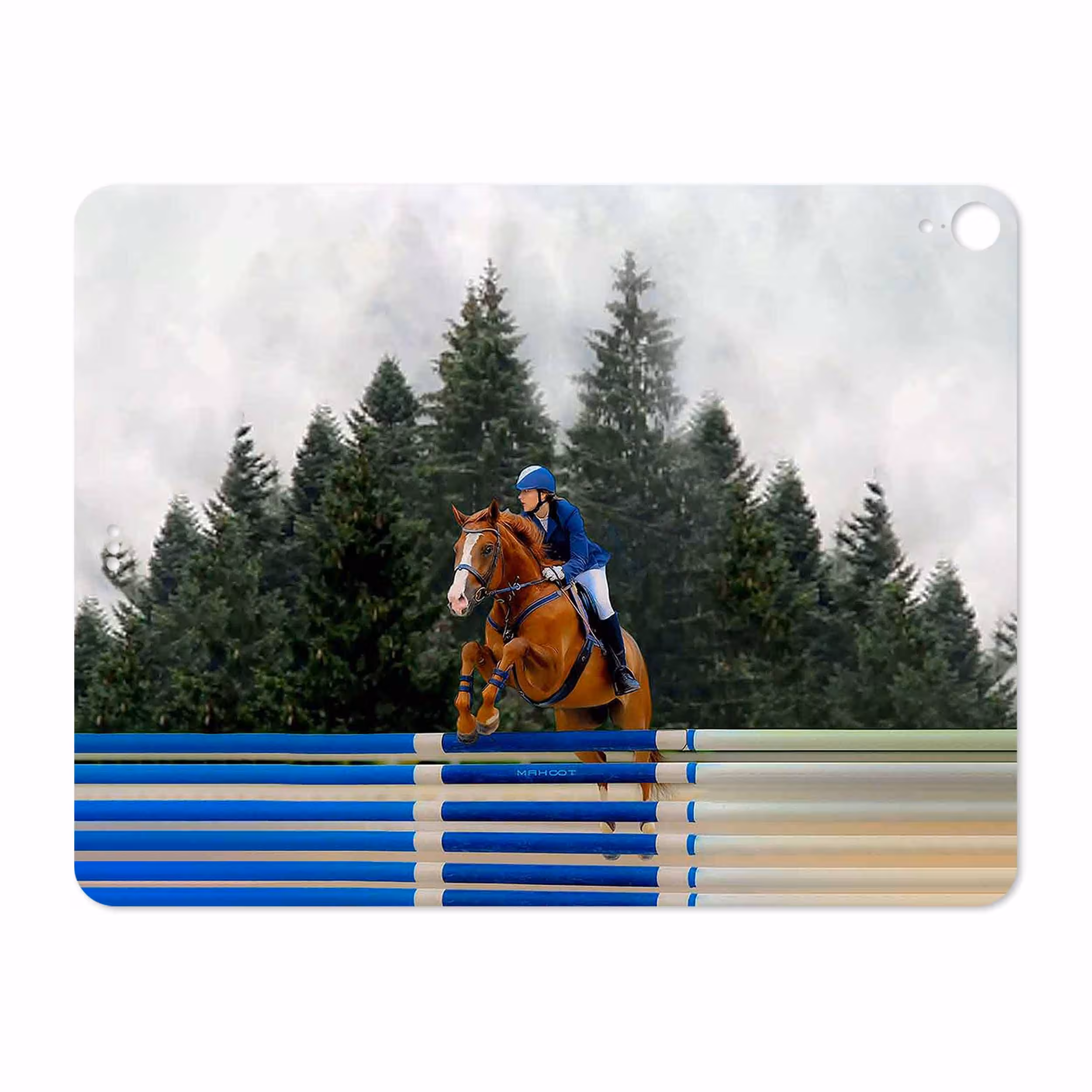 برچسب پوششی ماهوت مدل Equestrianism مناسب برای تبلت اپل iPad Pro 12.9 (GEN 3) 2018 A2014