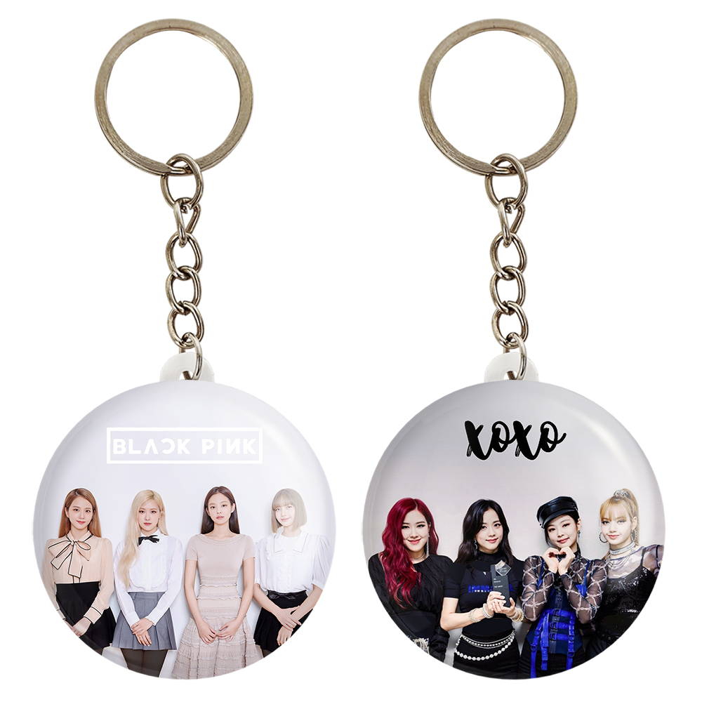 جاکلیدی خندالو مدل گروه بلک پینک کد 1455114550 مجموعه 2 عددی