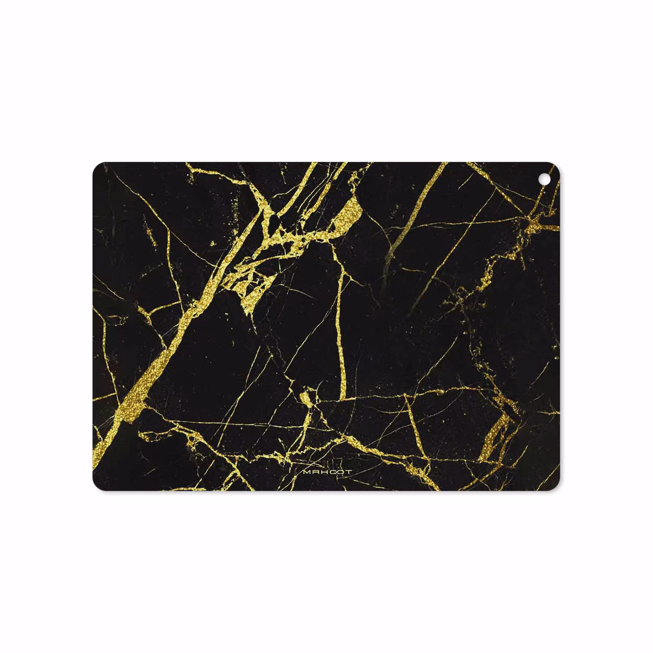 برچسب پوششی ماهوت مدل Graphite-Gold-Marble مناسب برای تبلت اپل iPad Air 2 2014 A1566