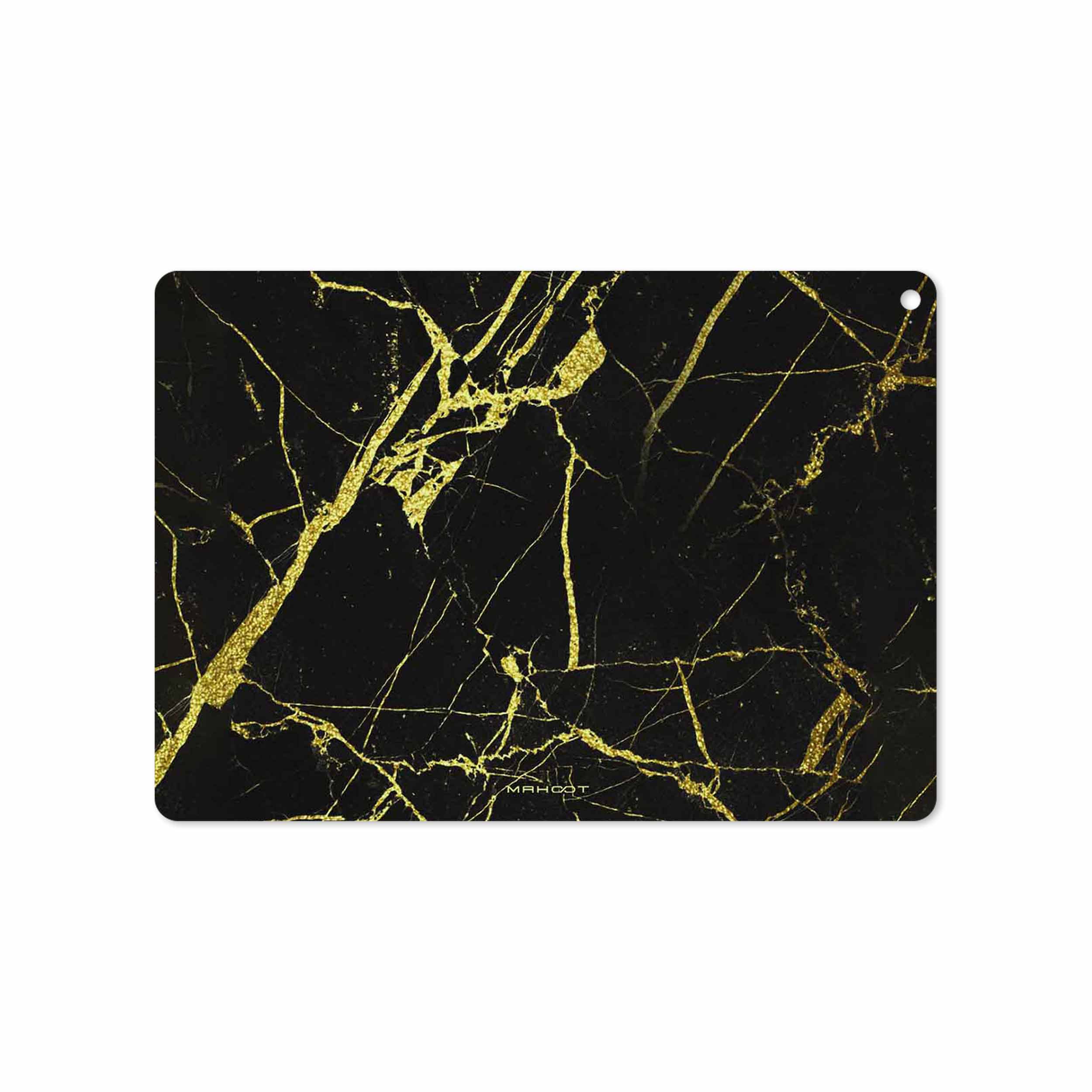 برچسب پوششی ماهوت مدل Graphite-Gold-Marble مناسب برای تبلت اپل iPad Air 2 2014 A1566