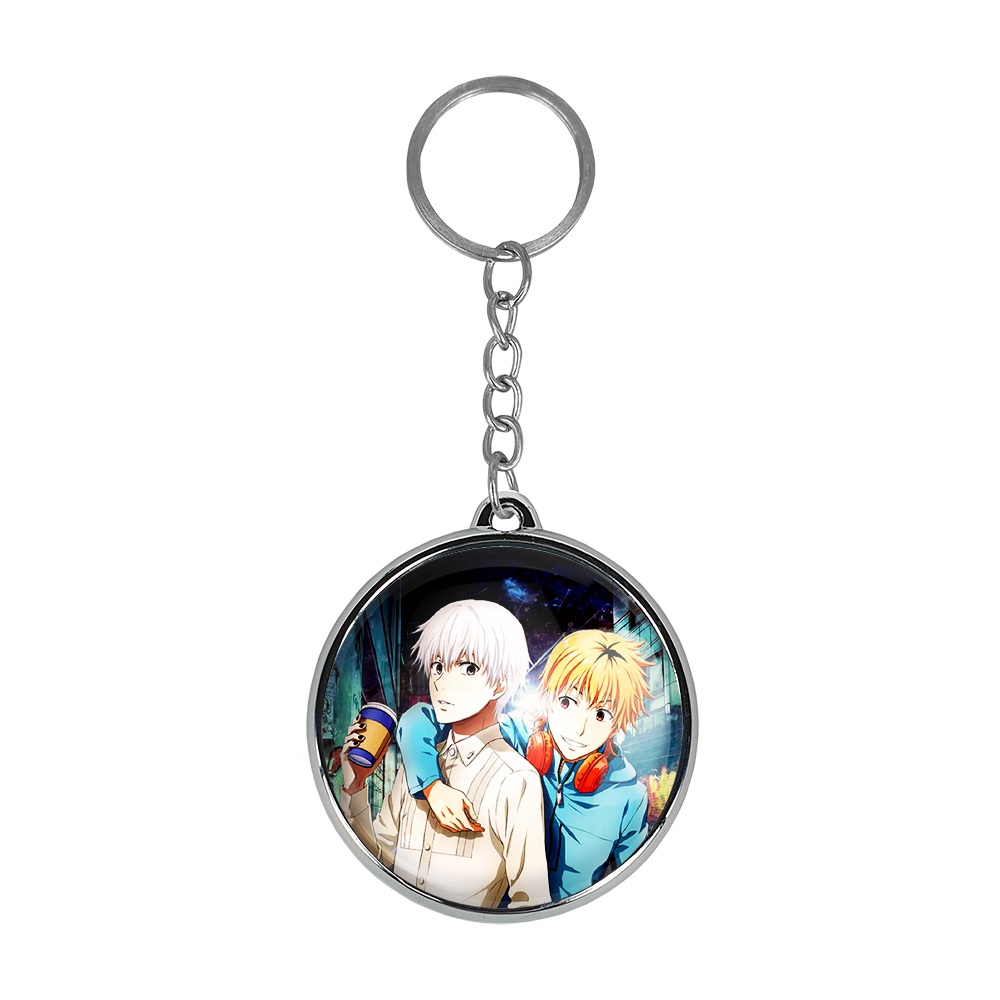 جاکلیدی خندالو طرح کانکی و هیده انیمه توکیو غول Tokyo Ghoul مدل دوطرفه کد 1188811892