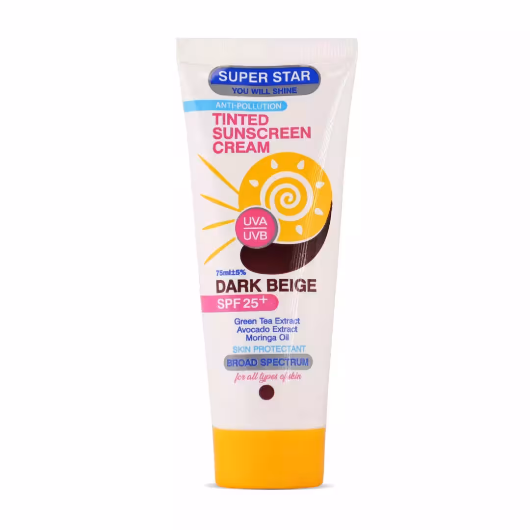 ضد آفتاب کرم پودری تیره 75 میلی لیتر SPF 25
