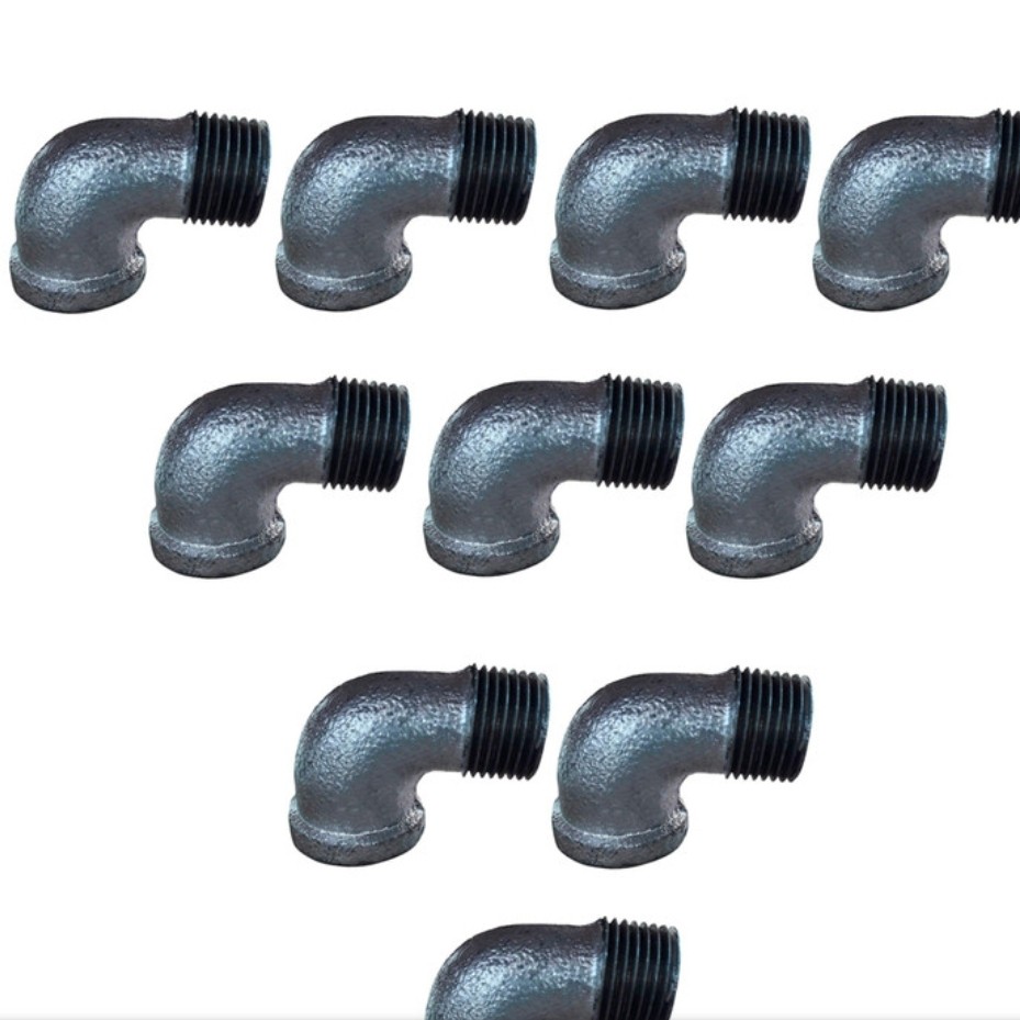 چپقی گالوانیزه سایز 20 مجموعه 100 عددی 