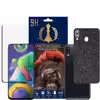 برچسب پوششی اینفینیتی مدل PRO MAX مناسب برای گوشی موبایل سامسونگ GALAXY M20 به همراه محافظ صفحه نمایش