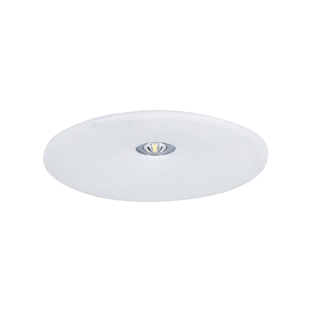 چراغ اضطراری توکار 3 وات مازی نور مدل آرورا با لنز نامتقارن و استفاده با برق اضطراری