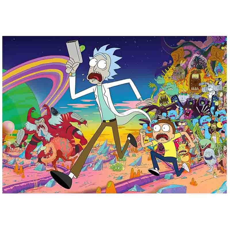 تابلو شاسی آتریسا مدل  انیمیشن Rick and Morty