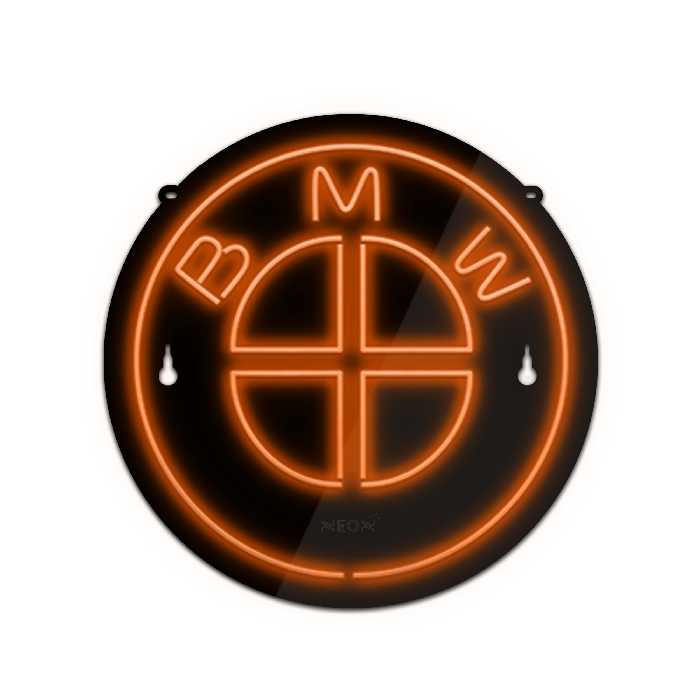 چراغ دیواری نئون دیزاین طرح Bmw-BL_ORG 