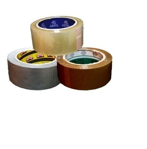 چسب پهن (5 سانتی) به طول 90 یارد قهوه ای آبریل