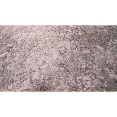 فرش ماشینی زمرد مشهد طرح پتینه کد TA117 زمینه طوسی