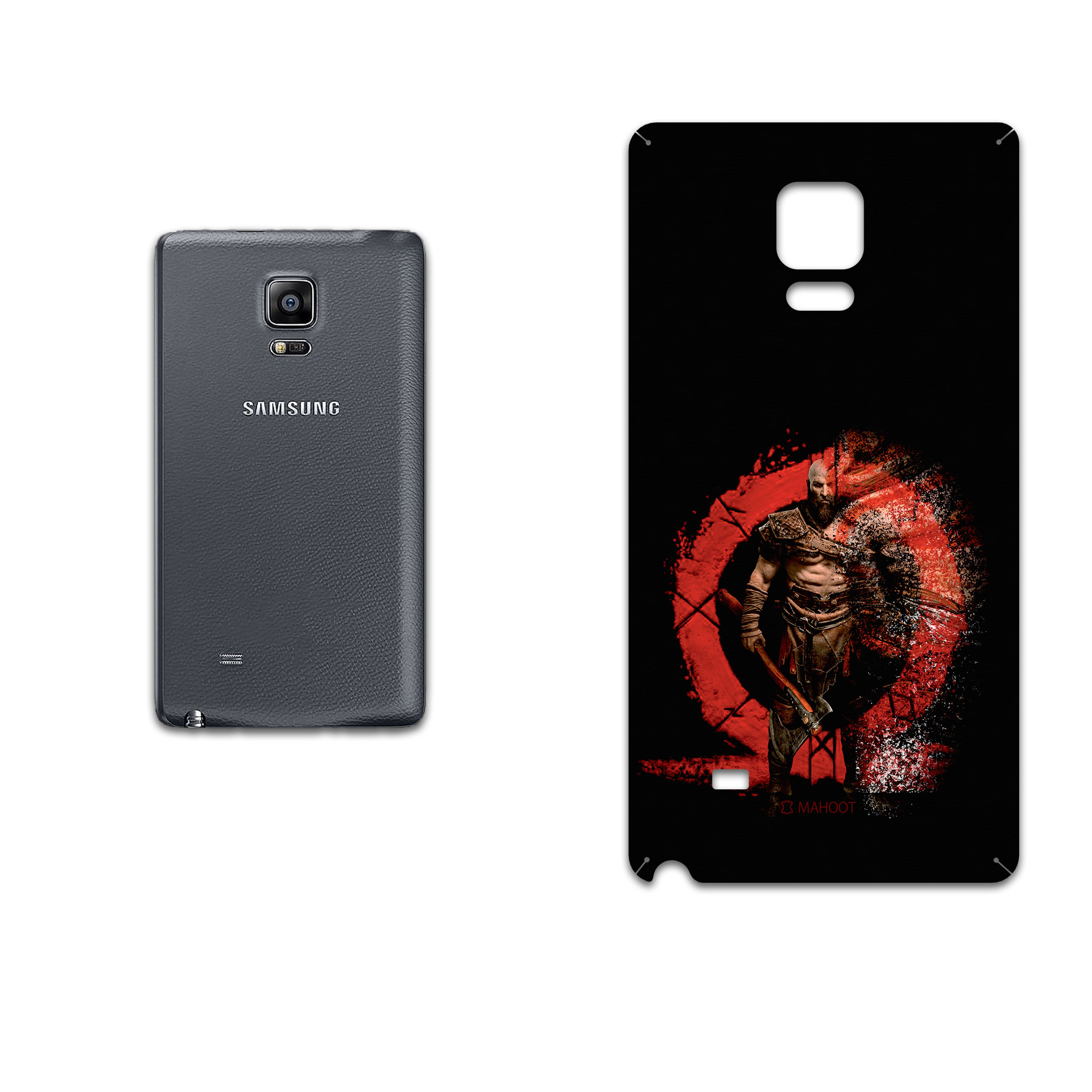 برچسب پوششی ماهوت مدل GOD-OF-WAR-Game مناسب برای گوشی موبایل سامسونگ Galaxy Note Edge