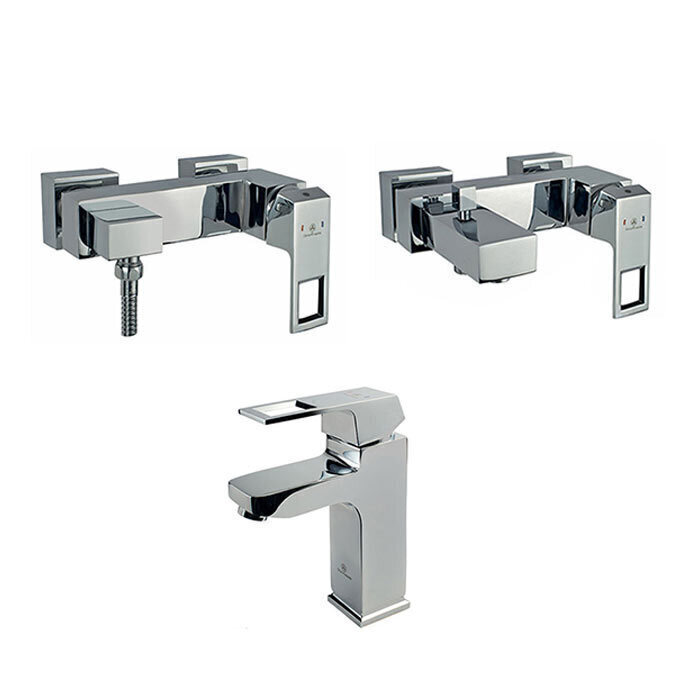 ست شیرآلات قهرمان مدل فلت برسام