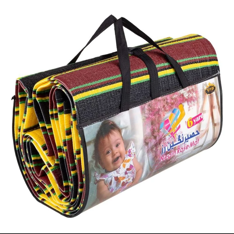 حصیر زیرانداز 6 متری 12 نفر ه بسته بندی رایگان(پس کرایه)