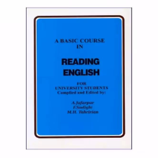 A Basic Course In Reading English کتاب