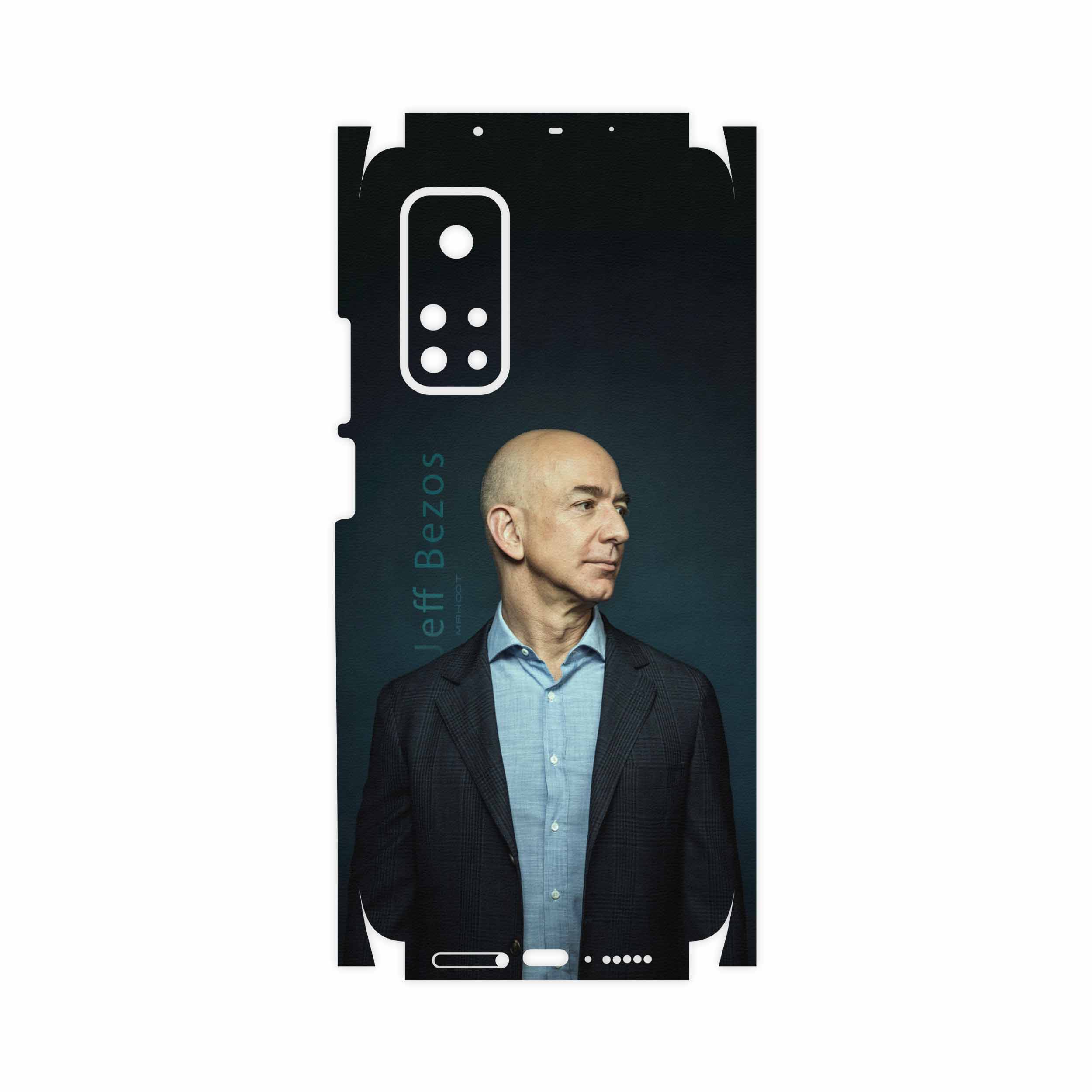 برچسب پوششی ماهوت مدل Jeff-Bezos-FullSkin مناسب برای گوشی موبایل شیائومی Mi 10T Pro 5G