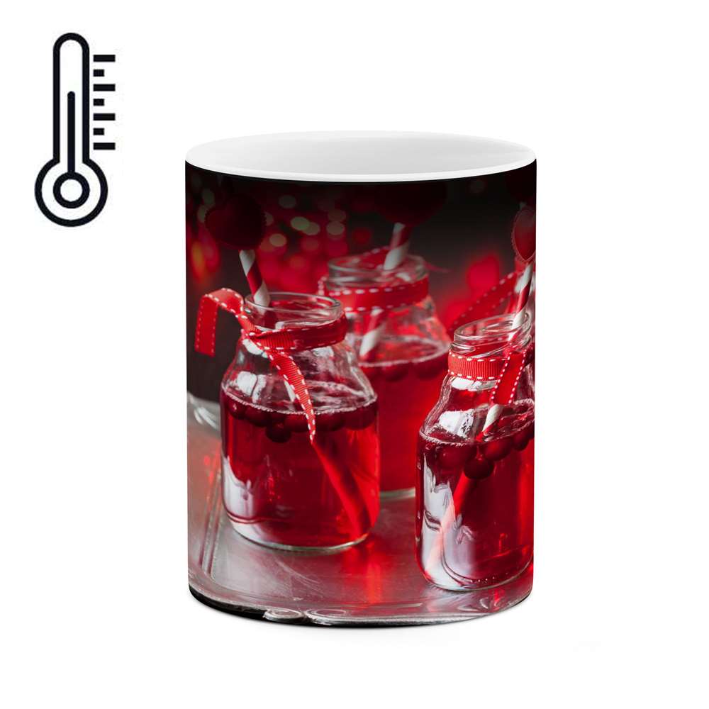 ماگ حرارتی کاکتی طرح آبمیوه مدل mgh16829