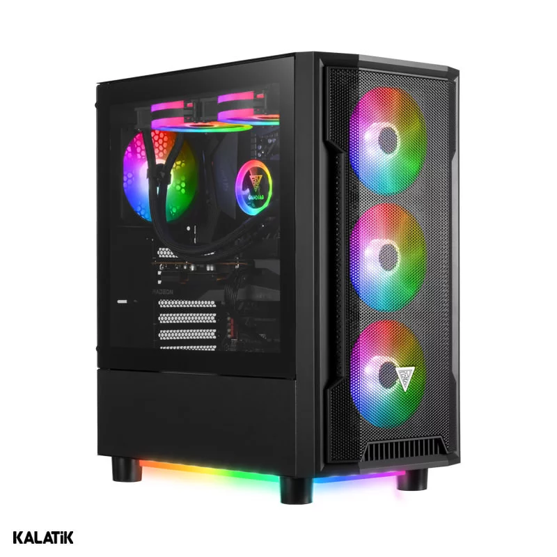 کیس کامپیوتر گیمینگ گیم دیاس مدل ATHENA M6