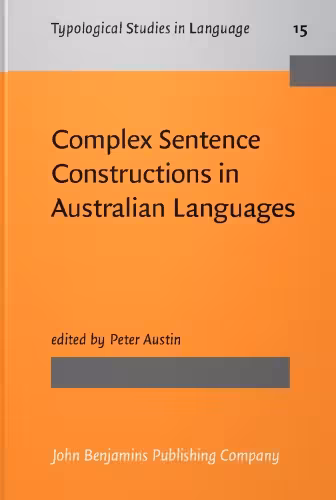 خرید و دانلود نسخه کامل کتاب Complex Sentence Constructions in Australian Languages